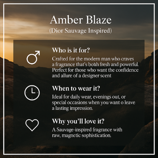 Amber Blaze (Dior Sauvage Inspired)