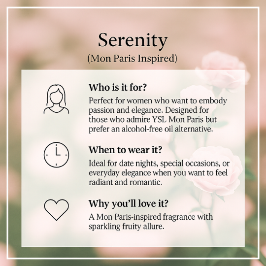 Serenity (Mon Paris Inspired)